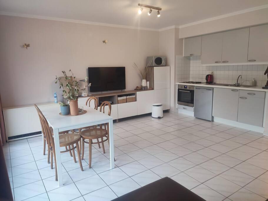 4-Persoons Appartement Met Een Mooi Uitzicht De Panne Exteriör bild